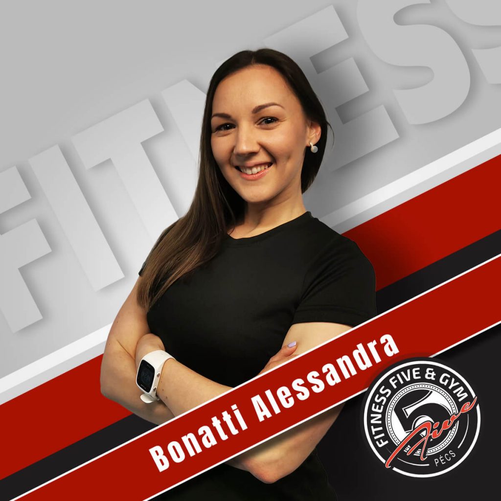 Fitness 5 Pécs - Csoportos edző - Aerobic - Bonatti Alessandra Boni